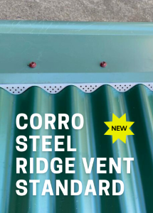 Corro Steel Ridge Vent Standard